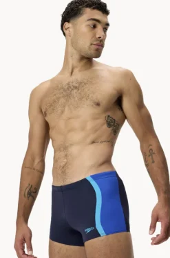 Trunks^Speedo Mens Solid Spliced Aquashort
