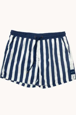 Boardshorts^Skwosh Mens Sorrento Stripe Boardshort Navy/White