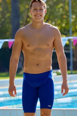 Jammers^Funky Trunks Mens Storm At Sea Jammer Blue/orange