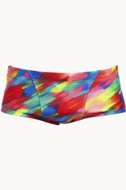 Trunks^Funky Trunks Mens Stroked Trunk Multi