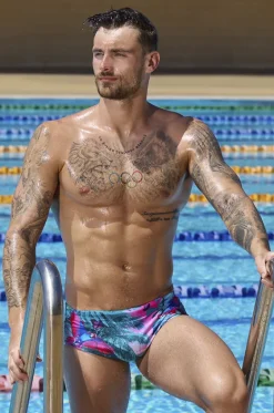 Trunks^Funky Trunks Mens The Beach Trunk Multi