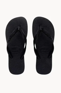 Footwear^Havaianas Mens Top Classic Thong Black
