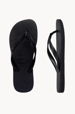 Footwear^Havaianas Mens Top Classic Thong Black
