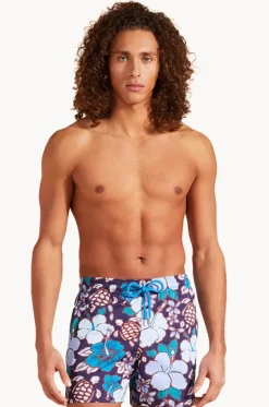 Boardshorts^Vilebrequin Mens Tropical Turtles Swim Short Midnight