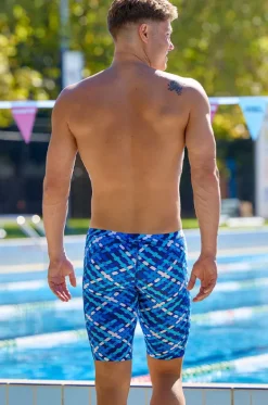 Jammers^Funky Trunks Mens Under Over Jammer Blue