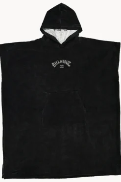 Towel Robes & Ponchos|Towel Robes & Ponchos^Billabong Mens Wetsuit Hoodie Towel BLACK
