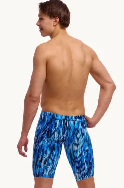 Jammers^Funky Trunks Mens Wing Streak Jammer Blue