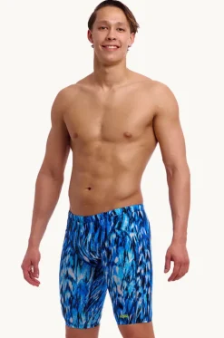 Jammers^Funky Trunks Mens Wing Streak Jammer Blue