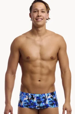 Trunks^Funky Trunks Mens You Messer Trunk Blue/black