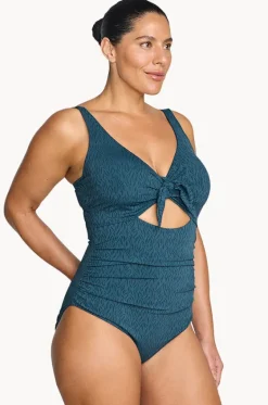 One Pieces^Artesands Minque Cezanne D/DD Cup One Piece Dark slate