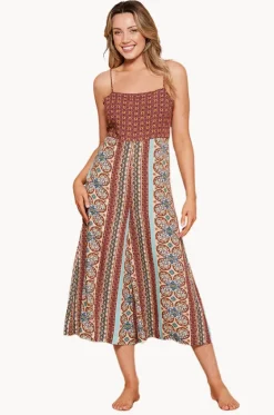 Playsuits^Tigerlily Monarch Selena Strappy Jumpsuit Splash