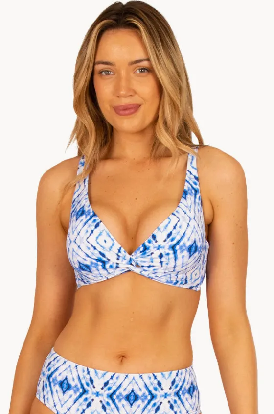 Bikini Tops^Baku Moonlight D/DD Cup Twist Bra Moonlight white