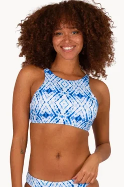 Bikini Tops^Baku Moonlight High Neck Bra Moonlight white