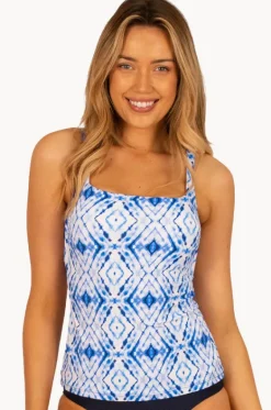 Tankini Tops^Baku Moonlight Multi Fit Tankini Separate Moonlight white