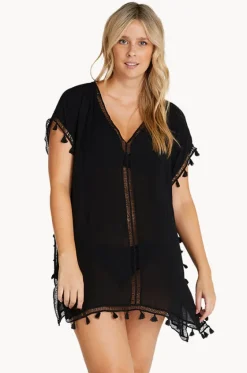 Overswim^Baku Moroccan Kaftan Black