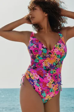 One Pieces^Prima Donna Najac F Cup Plunge One Piece Pink/multi