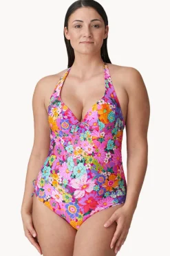 One Pieces^Prima Donna Najac G Cup Plunge One Piece Pink/Multi
