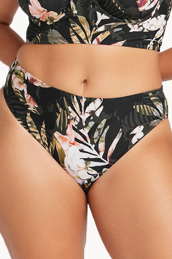 Bottoms^Artesands Neo Du Palmis Monet Mid Rise Pant Black