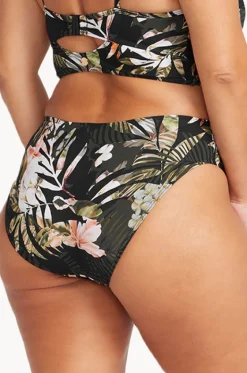 Bottoms^Artesands Neo Du Palmis Monet Mid Rise Pant Black