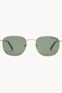 Sunglasses|Sunglasses^Le Specs Neptune Deux Sunglasses Gold