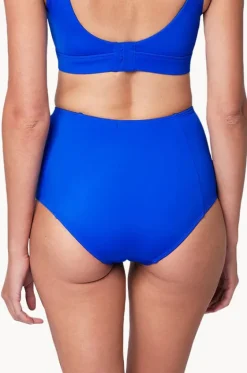 Bottoms^Une Piece Never Say Never High Waist Pant Blue