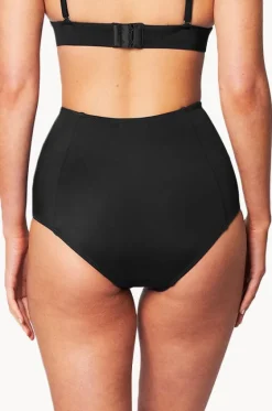 Bottoms^Une Piece Never Say Never High Waist Pant Black