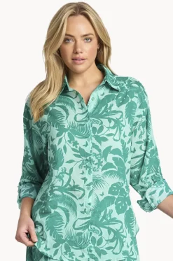 Tops^Sunseeker Neverland Boyfriend Shirt Envy