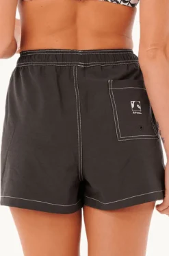 Boardshorts^Rip Curl New Wave 5" Boardshort Black/white