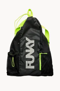Sport Bags|Bags^Funky Trunks Night Lights Gear Up Mesh Backpack Black