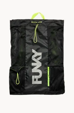 Sport Bags|Bags^Funky Trunks Night Lights Gear Up Mesh Backpack Black