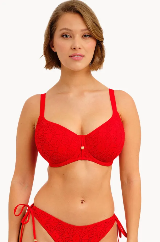 Bikini Tops^Freya Nomad Nights H Cup Sweetheart Bra Lava