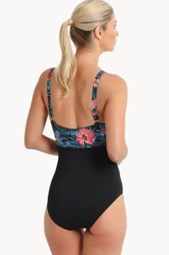 One Pieces^Poolproof Oasis Splice One Piece Black
