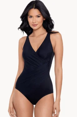 One Pieces^Miraclesuit Oceanus One Piece Black