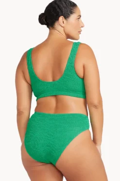 Bikini Sets^Artesands O'Keefe V Crop Set Green
