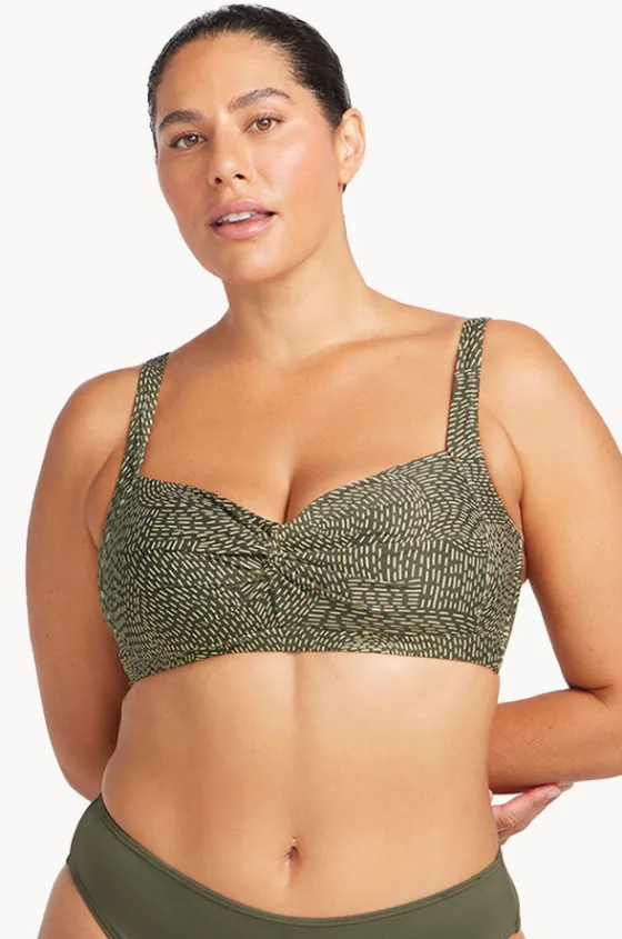 Bikini Tops^Artesands Onda Perspective Botticelli Bra Olive