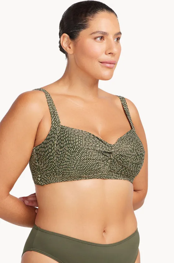 Bikini Tops^Artesands Onda Perspective Botticelli Bra Olive