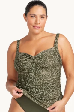 Tankini Tops^Artesands Onda Perspective Botticelli Tankini Separate Olive