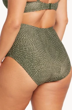 Bottoms^Artesands Onda Perspective Raphael High Waist Pant Olive