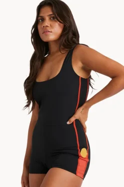 One Pieces^Billabong Otis Sand Dune Retro Boyleg One Piece Black