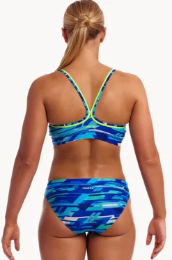 Bikini Sets^Funkita Pace Racer Crop Set Blue