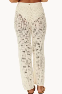Pants^Rip Curl Pacific Dreams Crochet Pant Natural