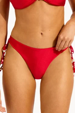 Bottoms^Seafolly Palermo Loop Tie Side Pant Red