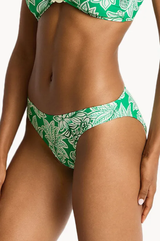 Bottoms^Sea Level Palmera Sporty Mid Pant Green