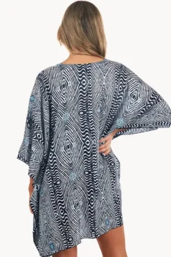 Overswim^Sundrenched Papua Short Tunic Navy
