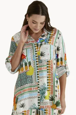 Tops^Betty Basics Paradise Mills Shirt Multi