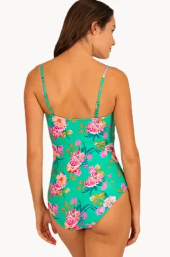 One Pieces^Baku Paradiso Bandeau One Piece Paradiso shamrock