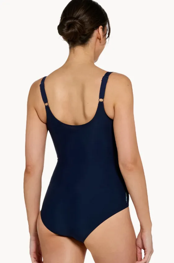 One Pieces^Zoggs Paradiso Macmaster Adjustable Scoopback One Piece Navy/multi