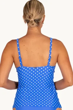 Tankini Tops^Baku Parisian Summer D/E Cup Wrap Tankini Separate Electric