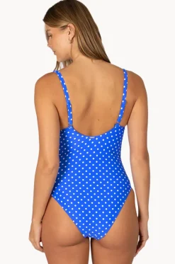 One Pieces^Baku Parisian Summer Retro One Piece Electric