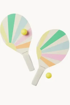 Beach & Pool Games|Gifts^Sunny Life Pastel Gelato Beach Paddle Set Blue/natural